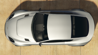 래피드 GT 하드탑 상단 뷰