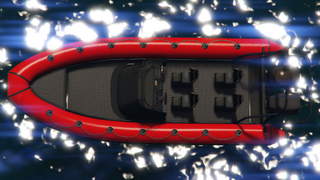 그랜드 테프트 오토 V 및 온라인에 등장하는 딩기의 위에서 본 모습.