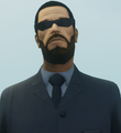 GTA: 산 안드레아스 - 데피니티브 에디션에서의 리포터의 일반 보행자 모델 (여러 변형 존재).