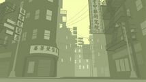 Grand Theft Auto: Chinatown Wars에서의 캐비티 레인 아트워크.