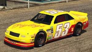HotringSabre-GTAO-Liveries-53-Biglogs-Yellow-FrontQuarter.png