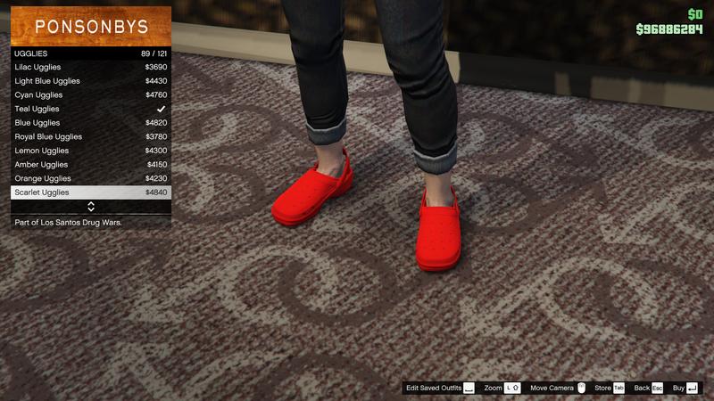 파일:LosSantosDrugWars-GTAOe-FemaleShoes-Ugglies88-ScarletUgglies.png