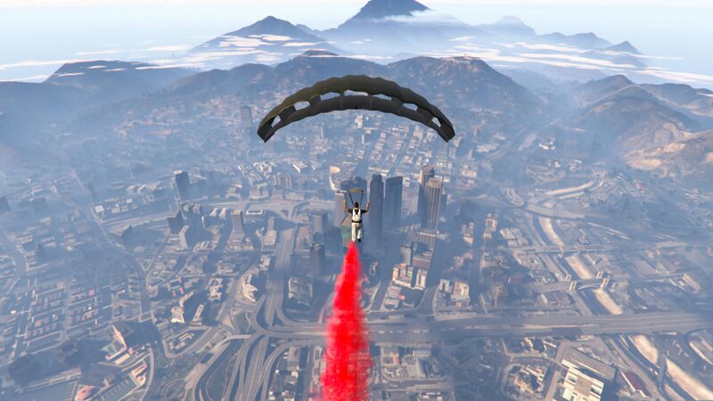 파일:Parachute-GTAOee-ParachuteSmoke-RedSmokeTrail.jpg