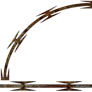 면도날 철사 디테일