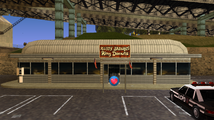 Rusty Brown's Ring Donuts 식당.