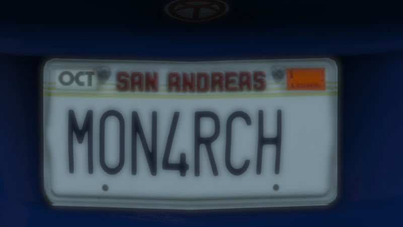 파일:Custom Plate GTAO M0N4RCH.png