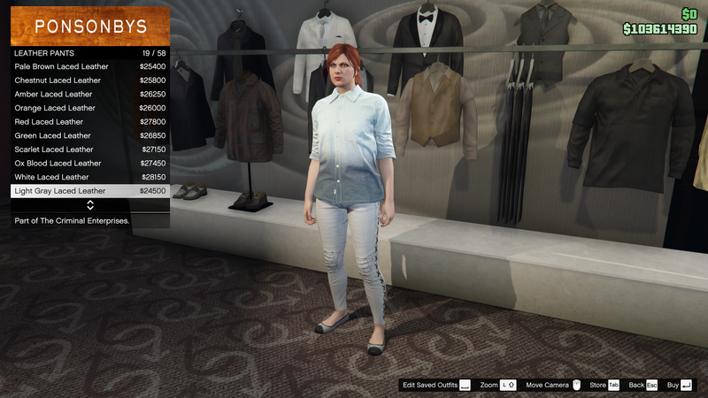 파일:TheCriminalEnterprises-GTAOe-FemalePants-LeatherPants19-LightGrayLacedLeather.png