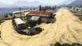 Grand Theft Auto V의 산 안드레아스 블레인 카운티 그레이프시드에 있는 맥켄지 비행장.