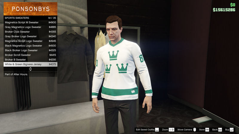 파일:AfterHours-GTAO-MaleTops-SportsSweaters1-White&GreenBignessJersey.png