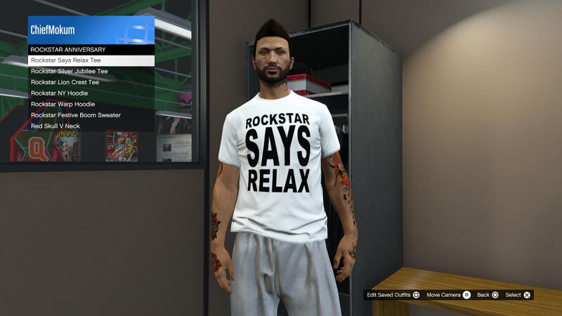 파일:SpecialClothing-GTAOee-RockstarSaysRelaxTee.jpg