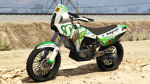 Sprunk 도색이 된 BF400. (후측면 보기)