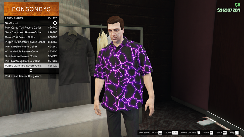 파일:LosSantosDrugWars-GTAOe-MaleTops-PartyShirts9-PurpleLightningRevereCollar.png