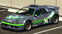 Sprunk 도색이 된 GB200. (후측면 보기)