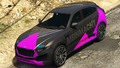 Grand Theft Auto Online의 Meinmacht Painted 도색이 적용된 노박. (후면 쿼터 뷰)