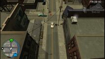 Grand Theft Auto: Chinatown Wars에서의 Oakley Street.