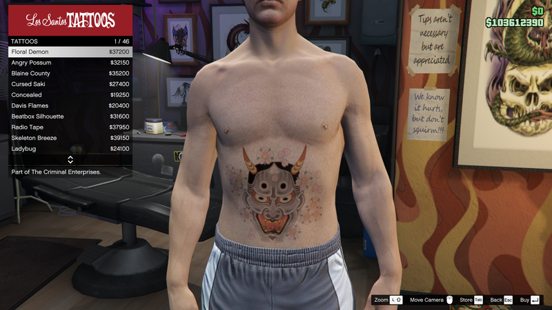 파일:TheCriminalEnterprises-GTAOe-MaleTattoos-TorsoStomach1-FloralDemon.png
