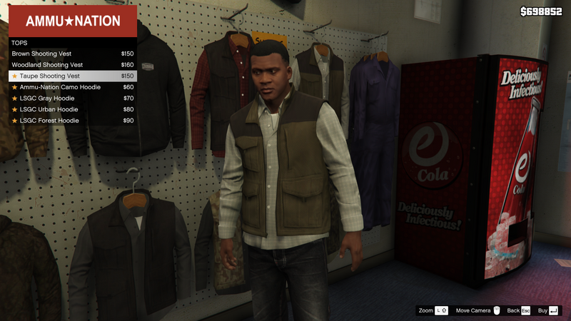 파일:AmmuNationClothing-FranklinTops-GTAVe-TaupeShootingVest.png