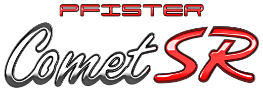 광고에 사용된 코멧 SR 배지.