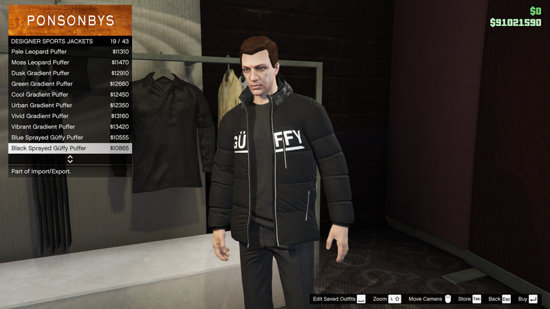 파일:ImportExport-GTAOe-MaleTops-DesignerSportsJackets2-BlackSprayedGüffyPuffer.png