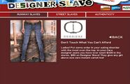 Grand Theft Auto IV의 디자이너 슬레이브 웹사이트(Runway Slaves 섹션)에 등장하는 가짜 Derriere 브랜드.