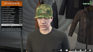 Lowriders-GTAO-MaleHats-Caps12-JungleYetiSnapback.png