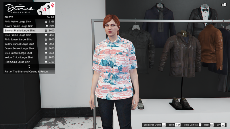 파일:CasinoStore-GTAOee-FemaleTops-Shirts3-SalmonPrairieLargeShirt.png