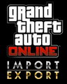 GTA 온라인: 임포트/엑스포트 로고.