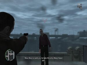 TheMasterAndTheMolotov-GTAIV-FaustinAtGunpoint.jpg