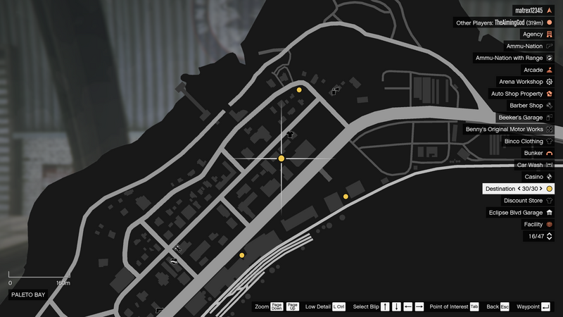 파일:AutoBuyout-GTAOe-PaletoBay-DropOff8Map.png