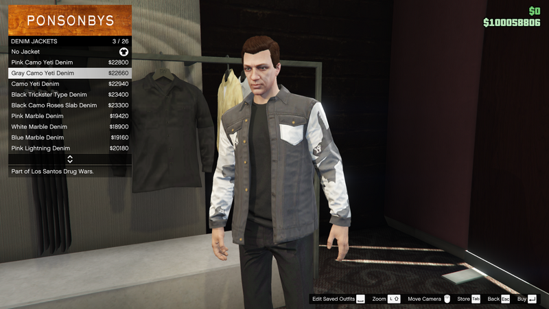 파일:LosSantosDrugWars-GTAOe-MaleTops-DenimJackets2-GrayCamoYetiDenim.png