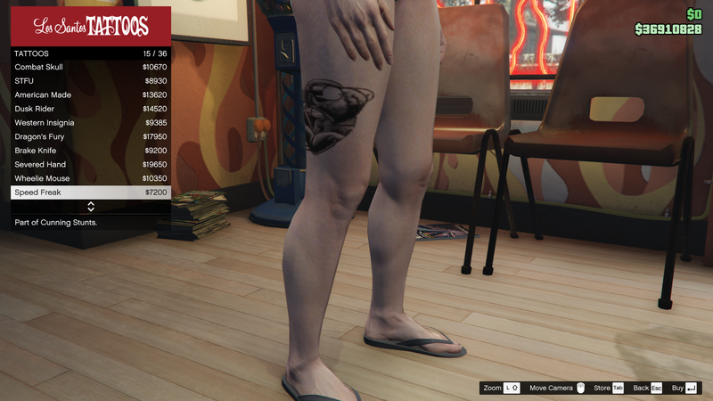 파일:CunningStunts-GTAO-FemaleTattoos-RightLeg4-SpeedFreak.png