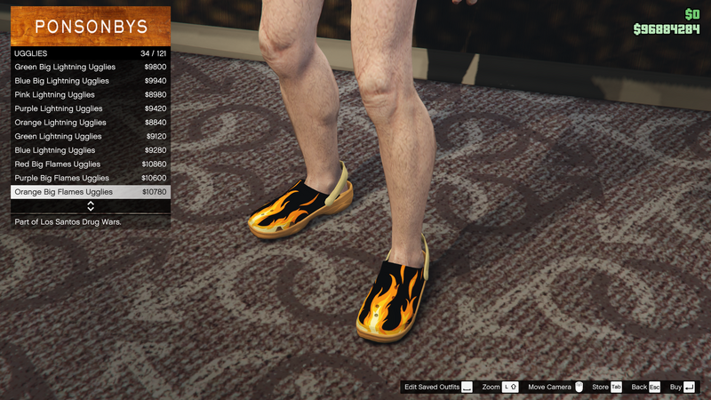 파일:LosSantosDrugWars-GTAOe-MaleShoes-Ugglies33-OrangeBigFlamesUgglies.png