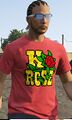 GTA 온라인에서의 K-Rose 티셔츠.