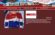 Designer Slave 웹사이트에 소개된 Gaunt 스웨트셔츠.