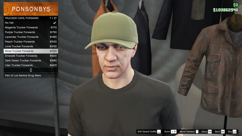 파일:LosSantosDrugWars-GTAOe-MaleHats-TruckerCaps33-MossTrucker.png