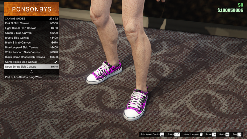 파일:LosSantosDrugWars-GTAOe-MaleShoes-CanvasShoes20-NeonScriptSlabCanvas.png