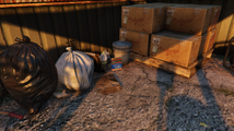 GTA Online 카요 페리코에 있는 벨리 업 상자들.