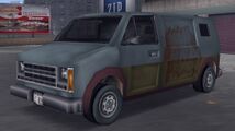 GTA III에 등장하는 갱단의 차량 후드 럼포 XL.