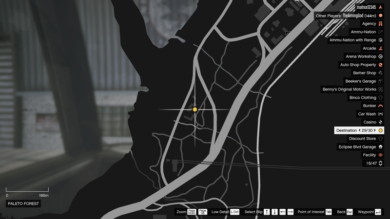파일:AutoBuyout-GTAOe-PaletoBay-DropOff1Map.png