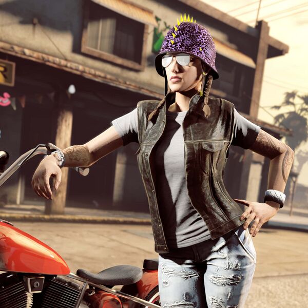 파일:GTA+-May2023-GTAOee-PurpleSnakeskinSpiked.jpg