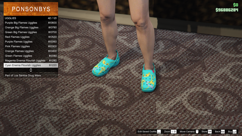 파일:LosSantosDrugWars-GTAOe-FemaleShoes-Ugglies41-CyanEnemaFlourishUgglies.png