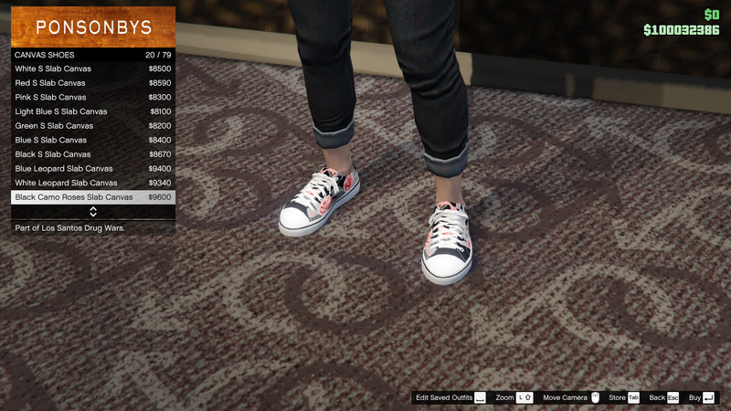 파일:LosSantosDrugWars-GTAOe-FemaleShoes-CanvasShoes19-BlackCamoRosesSlabCanvas.png