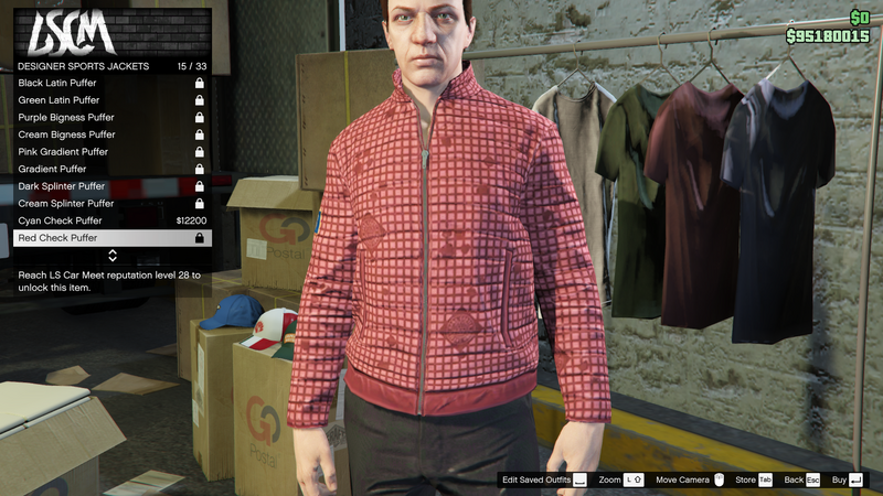 파일:LosSantosTuners-GTAO-MaleTops-DesignerSportsJackets14-RedCheckPuffer.png