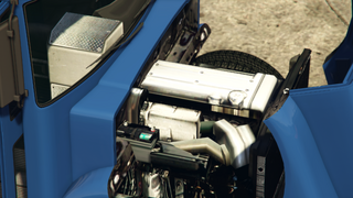 GTA V 교도소 버스 엔진 뷰