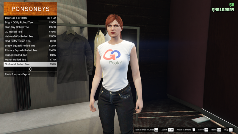 파일:ImportExport-GTAO-FemaleTops-TuckedTShirts13-GoPostalRolledTee.png