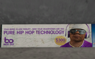Grand Theft Auto V 버스 광고.