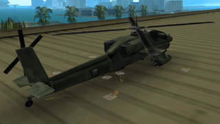 GTA 바이스 시티의 후면 쿼터 뷰