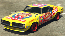 Grand Theft Auto V의 Burger Shot 스탤리온.