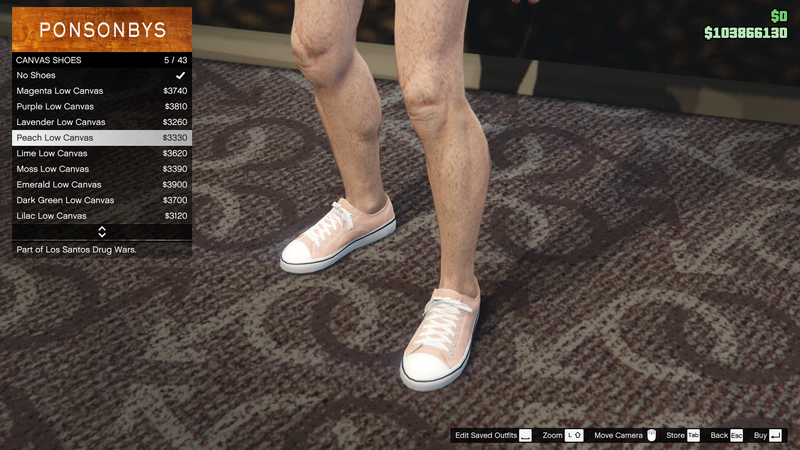 파일:LosSantosDrugWars-GTAOe-MaleShoes-CanvasShoes32-PeachLowCanvas.png