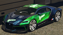 Sprunk 도색이 된 Thrax. (후측면 보기)